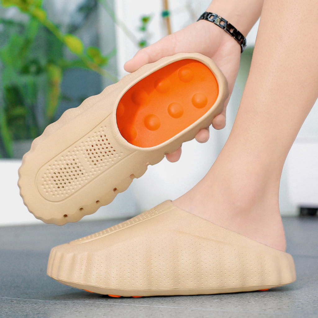 Mondello Massage-slippers met voorgevormd voetbed