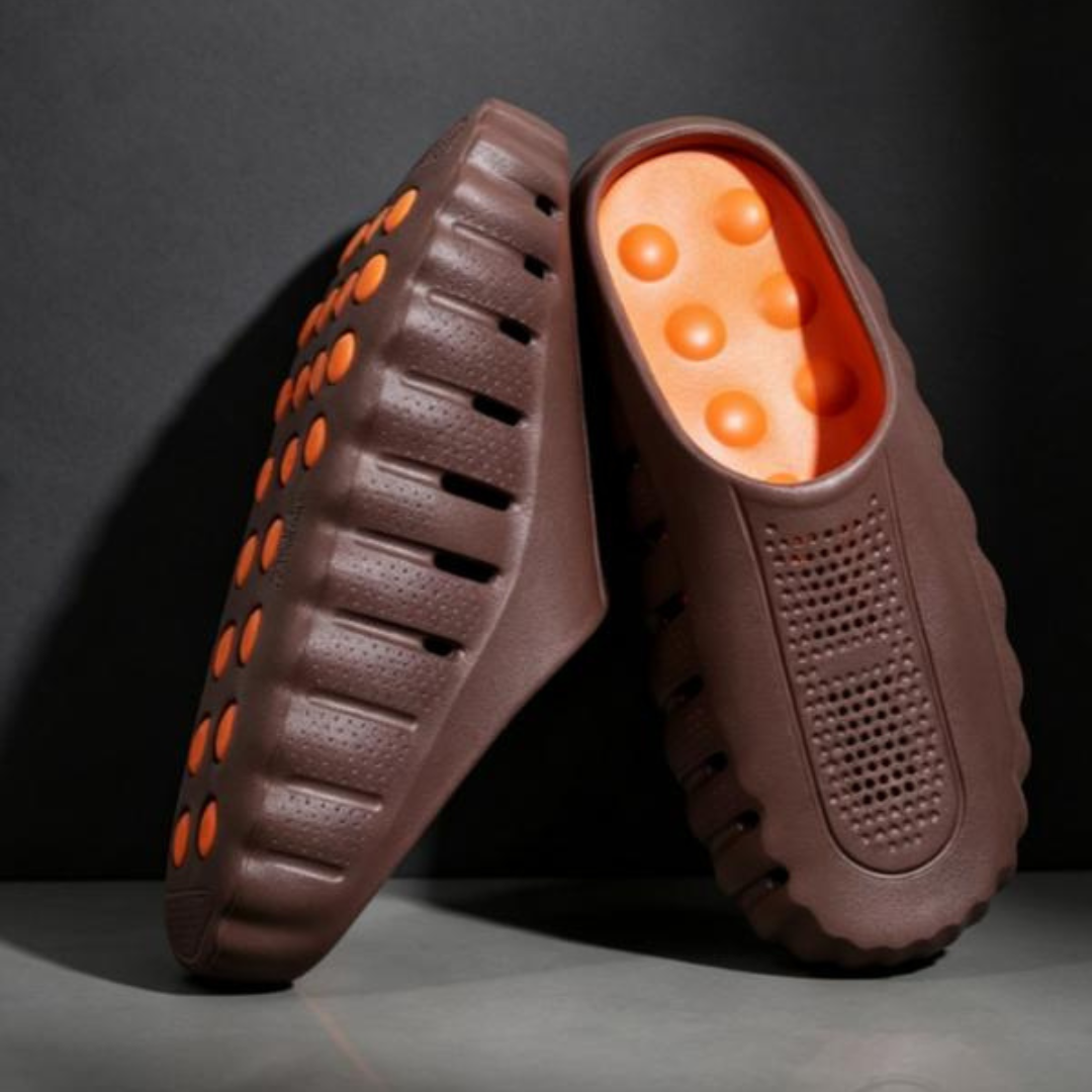 Mondello Massage-slippers met voorgevormd voetbed