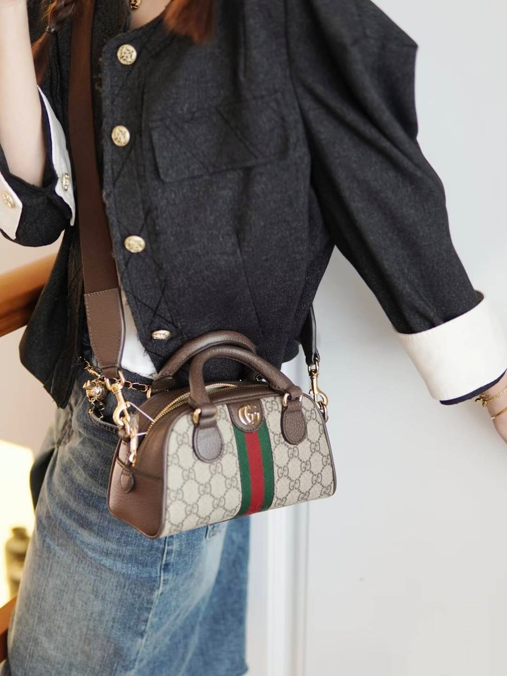 Mini sac à main Boston luxe léger