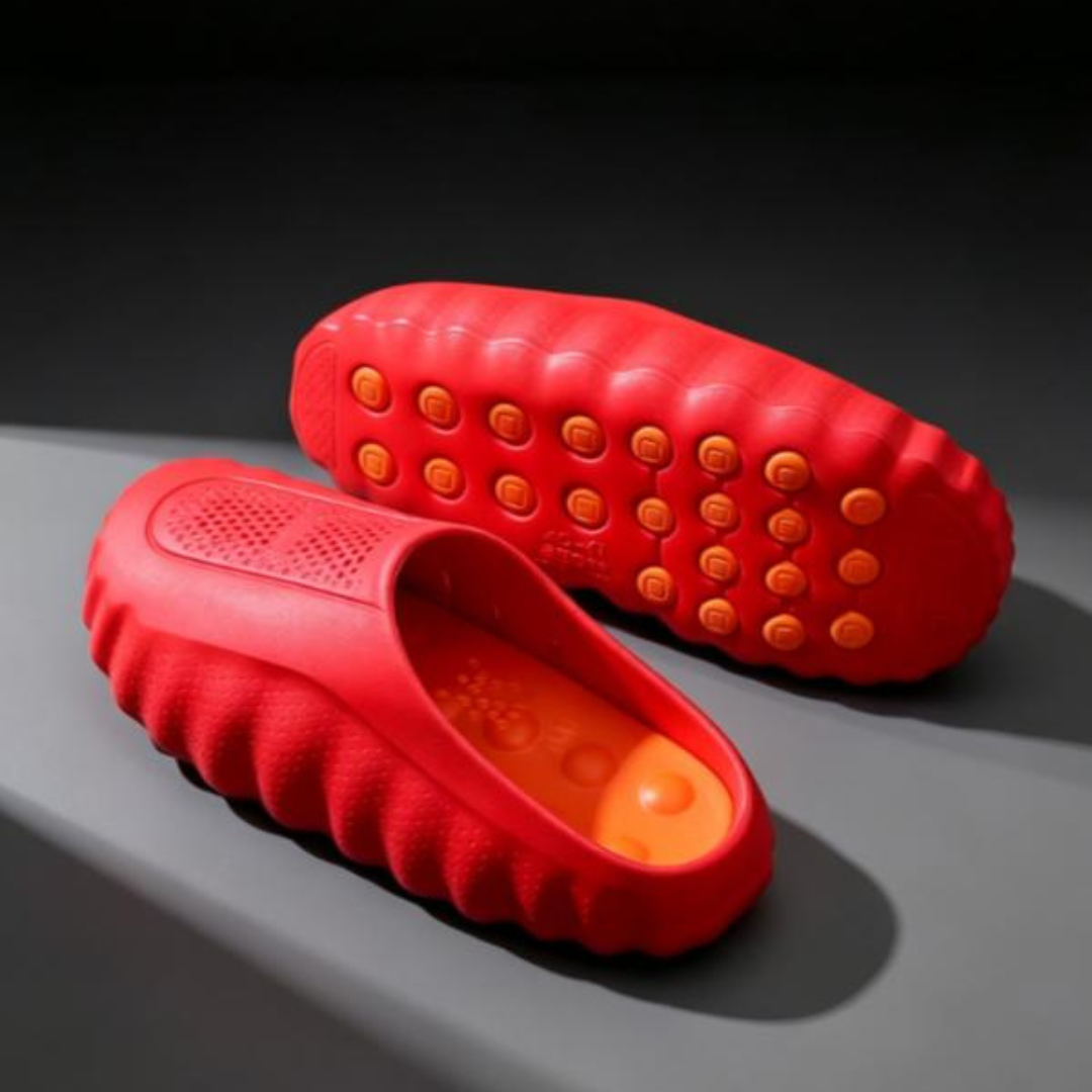 Mondello Massage-slippers met voorgevormd voetbed