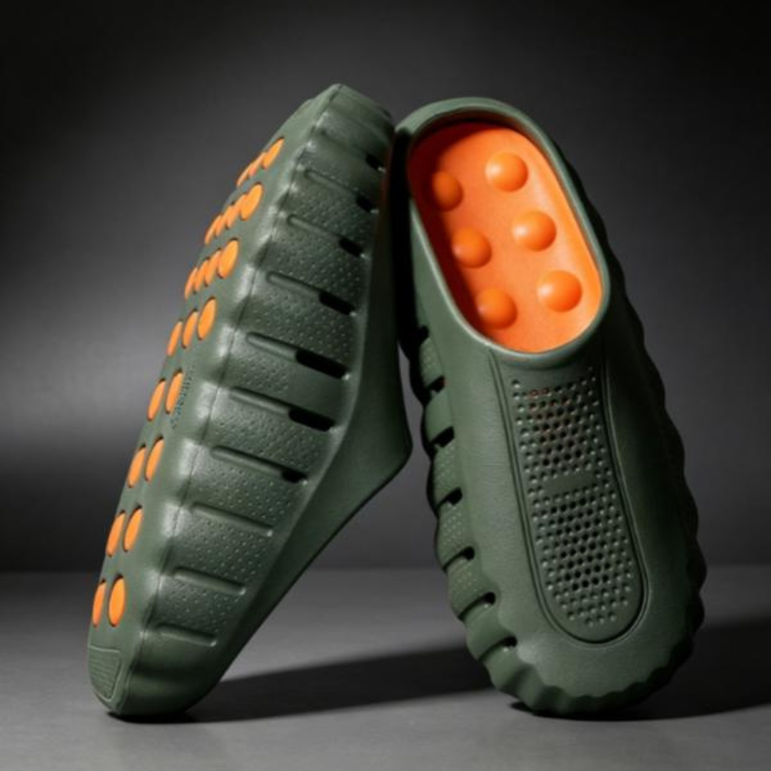 Mondello Massage-slippers met voorgevormd voetbed