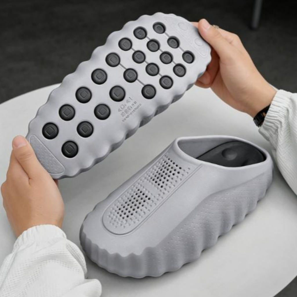 Mondello Massage-slippers met voorgevormd voetbed